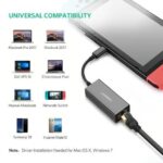 UGREEN 50307 USB-C 3.1 GEN1 Male To Gigabit Ethernet Adapter Black - Image 5