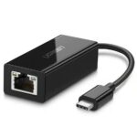 UGREEN 50307 USB-C 3.1 GEN1 Male To Gigabit Ethernet Adapter Black