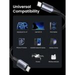 UGREEN 80150 USB-C 3.1 Gen2 5A Data Cable – Male-to-Male, 1m - Image 7