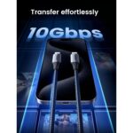 UGREEN 80150 USB-C 3.1 Gen2 5A Data Cable – Male-to-Male, 1m - Image 4