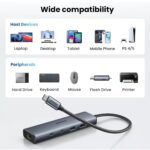 UGREEN 45320 USB-C Docking Station – 2× USB-A, 2× USB-C, Gigabit LAN, PD - Image 8