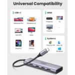 UGREEN 60383 USB-C Docking Station – HDMI 4K@60Hz, 3× USB 3.0, SD/TF - Image 7