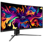 MSI MPG 341CQPX   ( QD O LED, Res: 3440 x 1440 (UHD), 240Hz, 0.03ms GTG, G Sync )  Curved - Image 2