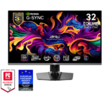 MSI MPG 321URX  ( QD OLED, 3840 x 2160 (UHD), 240Hz, 0.03ms GTG, AMD Free-Sync ) 4K